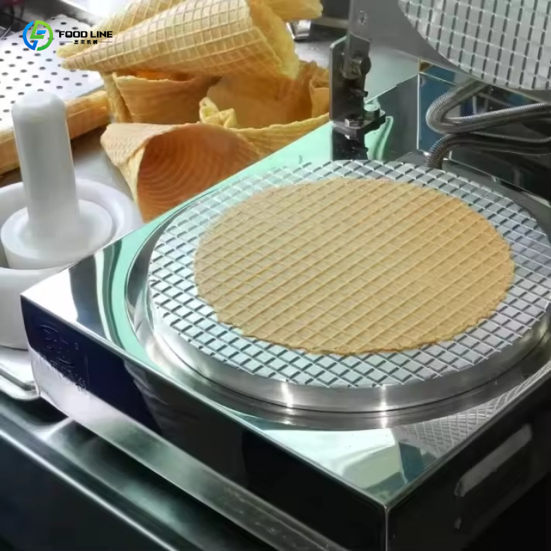Waffle Cone Maker - FL Elektrikli Waffle Külahı Yapıcı Ticari