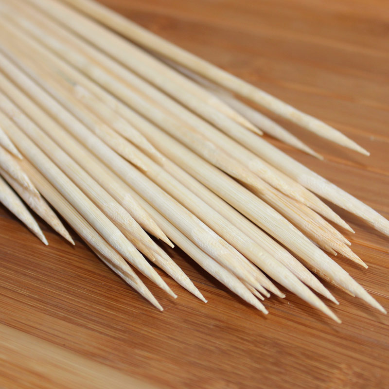Corn Dog Stick - 50cm x 5mm Uzun Tek Kullanımlık