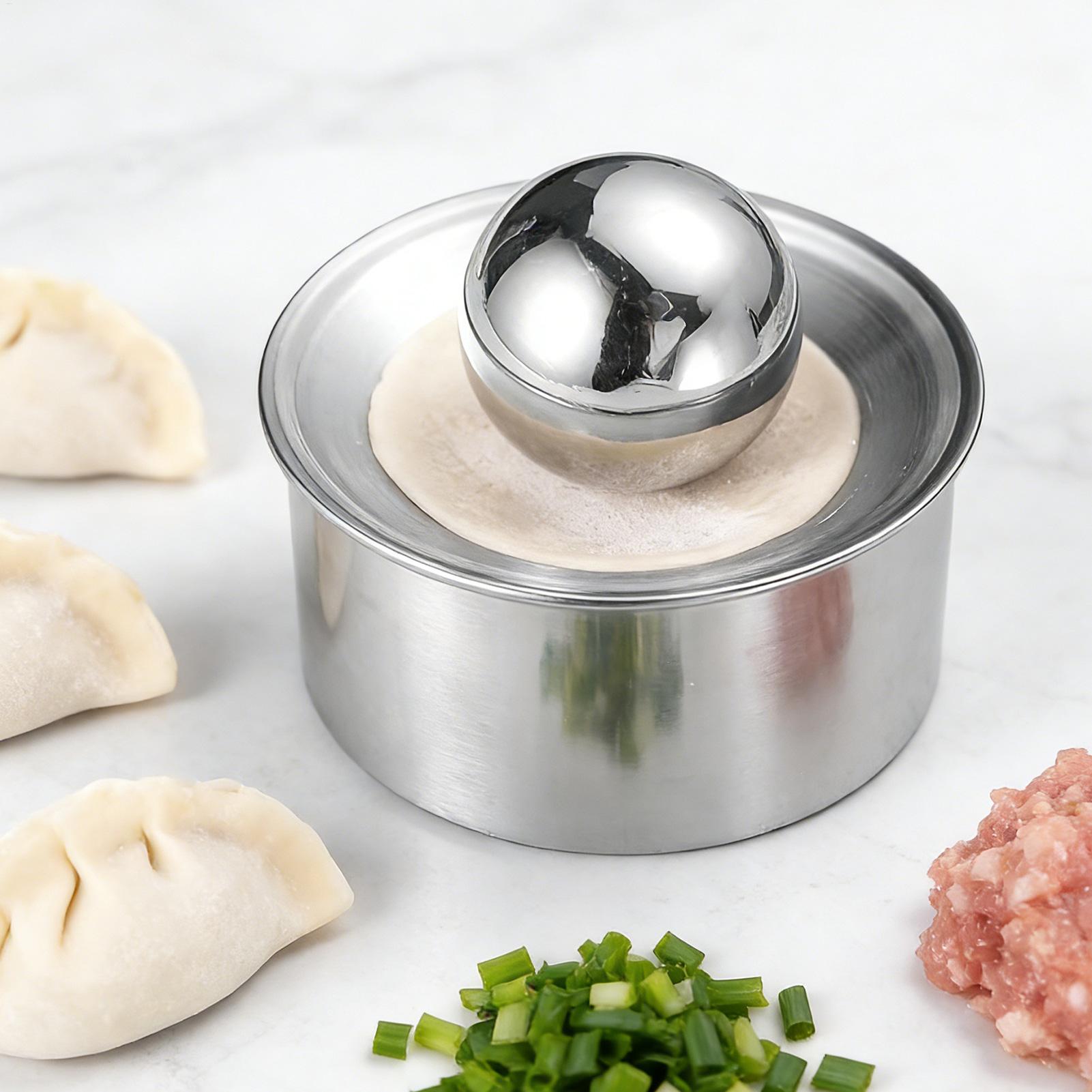 Dumpling Press Set - Manuel Hamur Açma Makinesi, Ev Yapımı