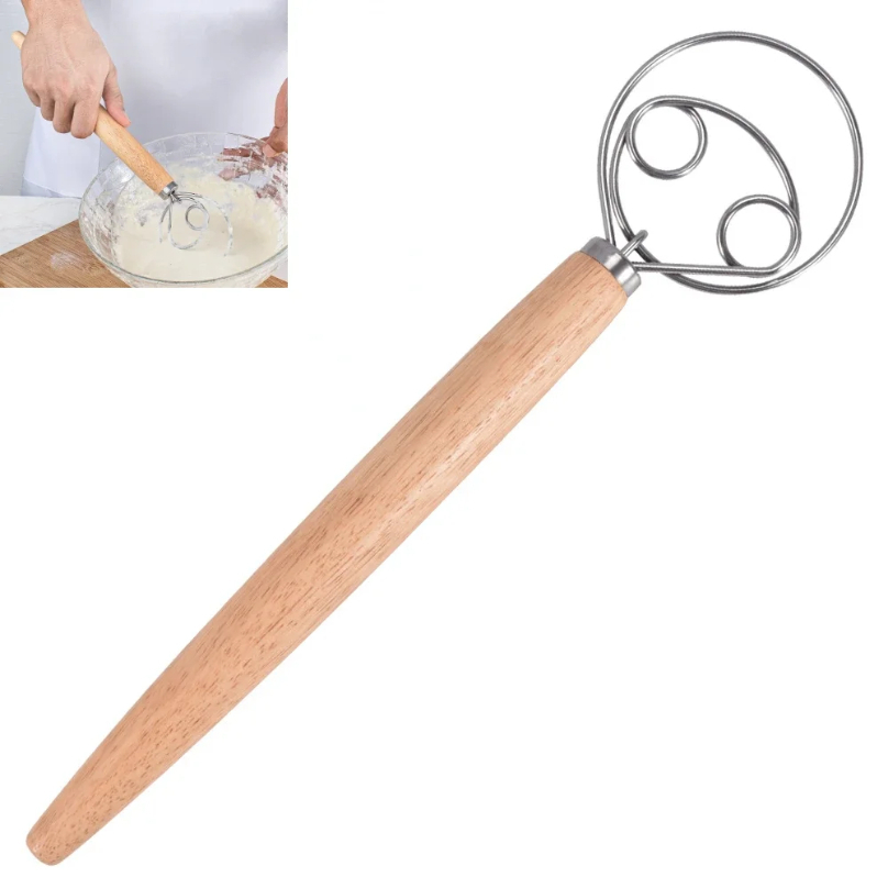 Danish Pancake Pan - Büyük El Danimarka Hamur Çırpma Ekmek