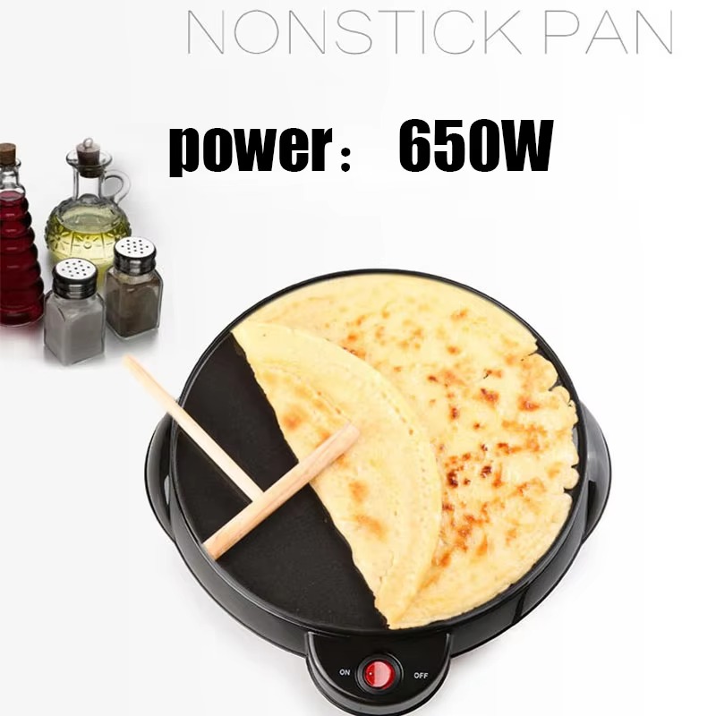 Mini Pancake Griddle - 220V 650W mutfak elektrikli krep makinesi