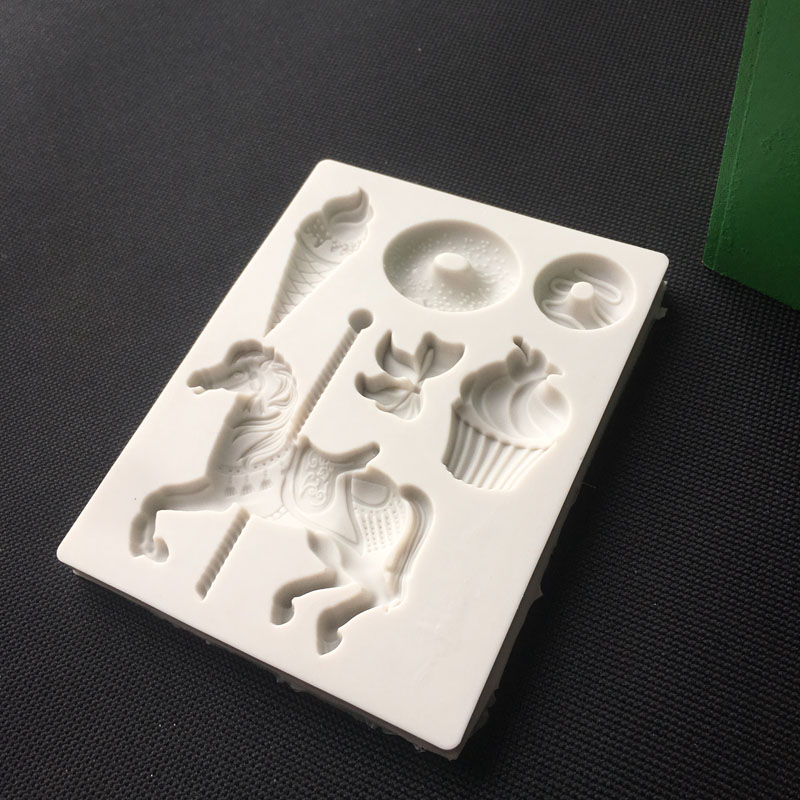 Donut Mold Silicone - Trojan at dondurma çörek silikon kalıp