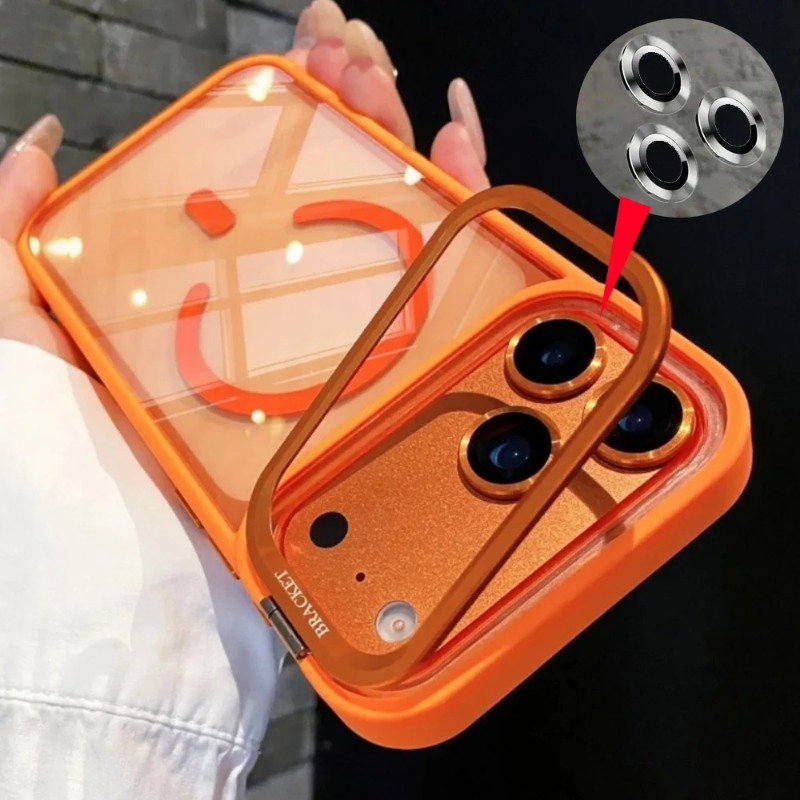 Taco Stand Holder - Metal Lens Standlı Manyetik Kılıf iPhone