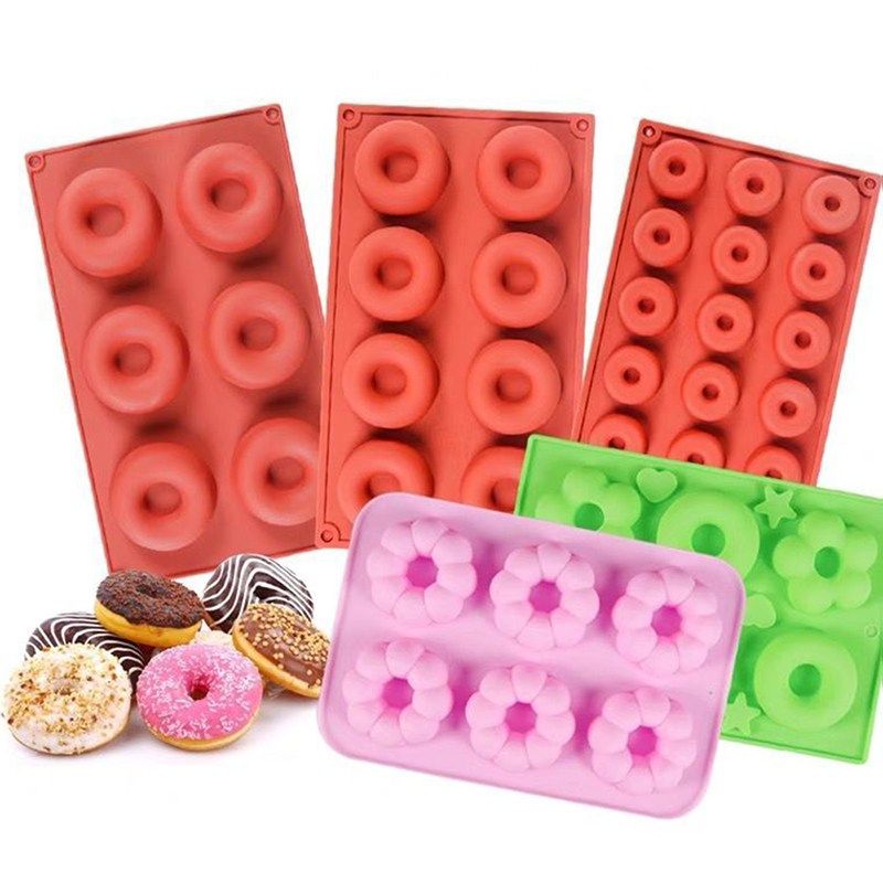 Donut Mold Silicone - Silikon Donut yapma makinesi 3D DIY