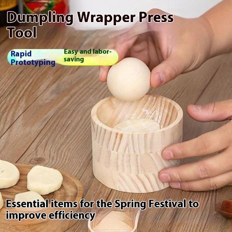 1 Takım Ahşap Mantı Yapıcı - M - Dumpling Press Set incelemesi ve fiyatı
