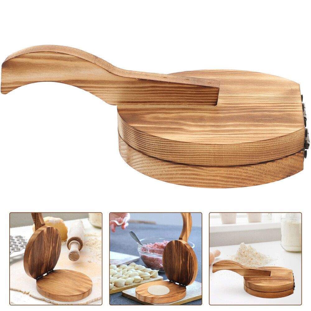 Ahşap Mantı Hamuru Presleyici  - Dumpling Press Set incelemesi ve fiyatı