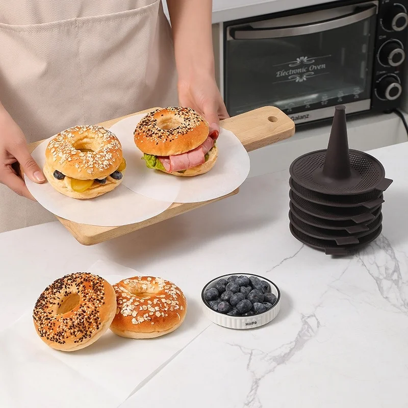 6 adet Pişirme Kalıp Ekmek Çör - Donut Mold Silicone incelemesi ve fiyatı