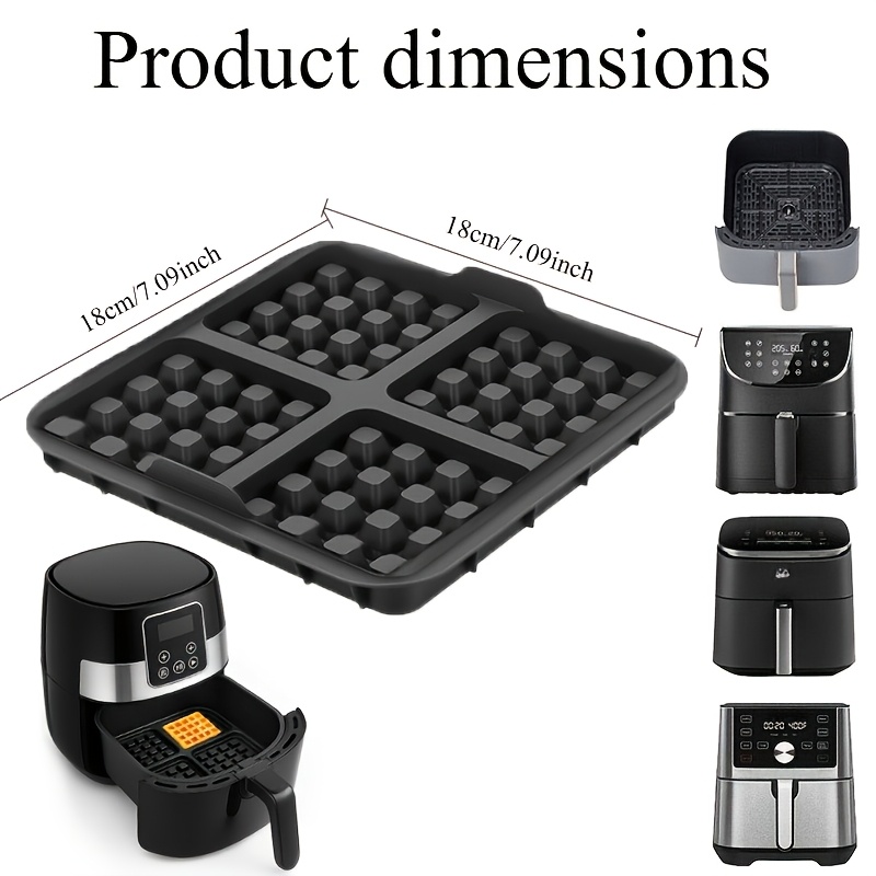 Kare Waffle Kalıbı, Air Fryer  - Egg Waffle Pan incelemesi ve fiyatı