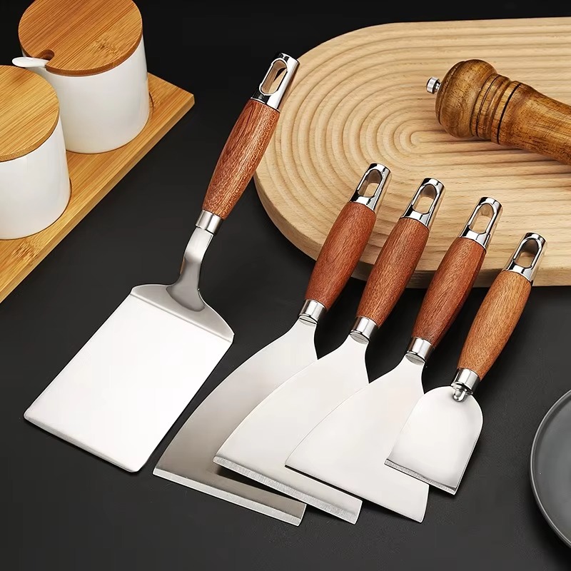 Kare/dikdörtgen başlıklı ızgar - Okonomiyaki Spatula incelemesi ve fiyatı