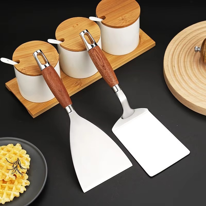 Kare/dikdörtgen başlıklı ızgar - Okonomiyaki Spatula incelemesi ve fiyatı