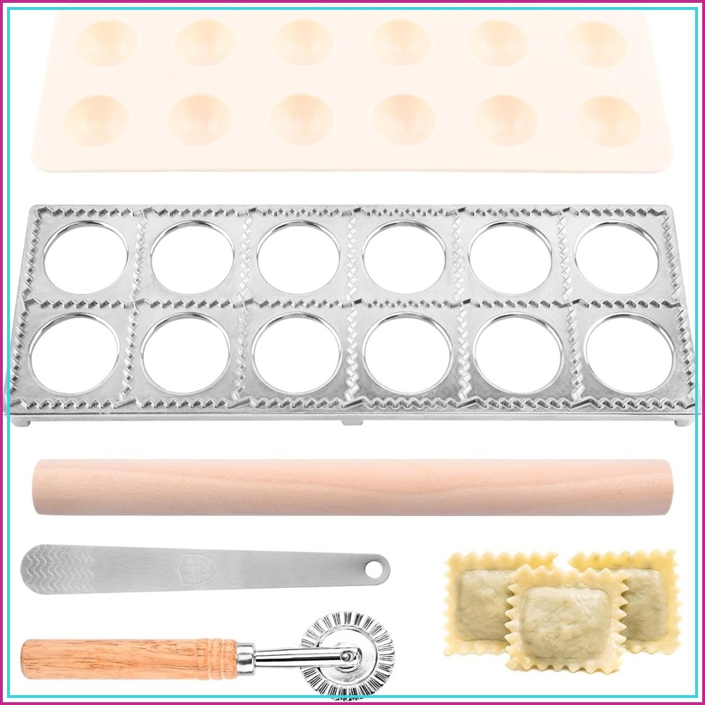 12 Delikli Ravioli Kalıp Seti, - Dumpling Press Set incelemesi ve fiyatı
