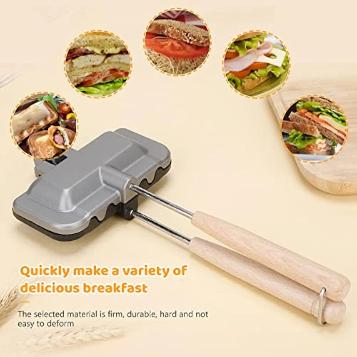 Kahvaltılık Sandviç Yapıcı, 4W - Hot Dog Press incelemesi ve fiyatı