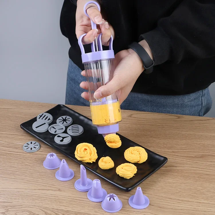 DIY manuel kurabiye kalıbı Mak - Churros Maker Gun incelemesi ve fiyatı