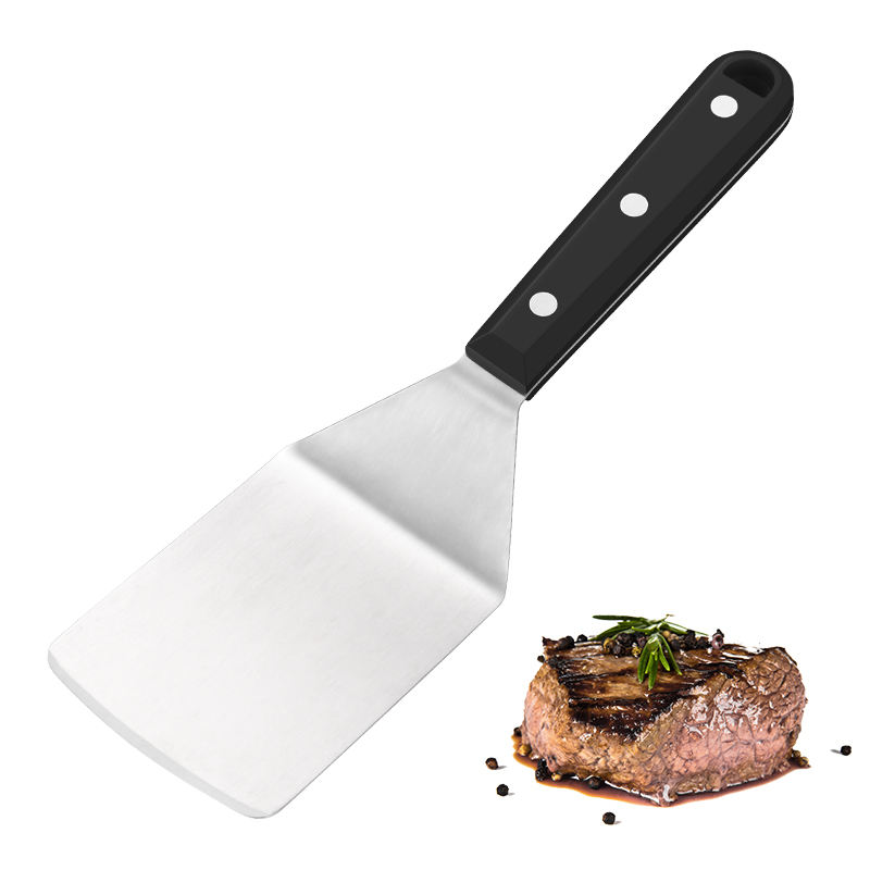 Paslanmaz çelik Kalbur spatula - Okonomiyaki Spatula incelemesi ve fiyatı
