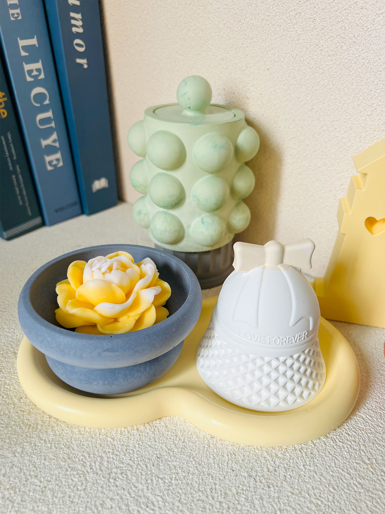 Kabarcık kavanoz mum gemi beto - Donut Mold Silicone incelemesi ve fiyatı