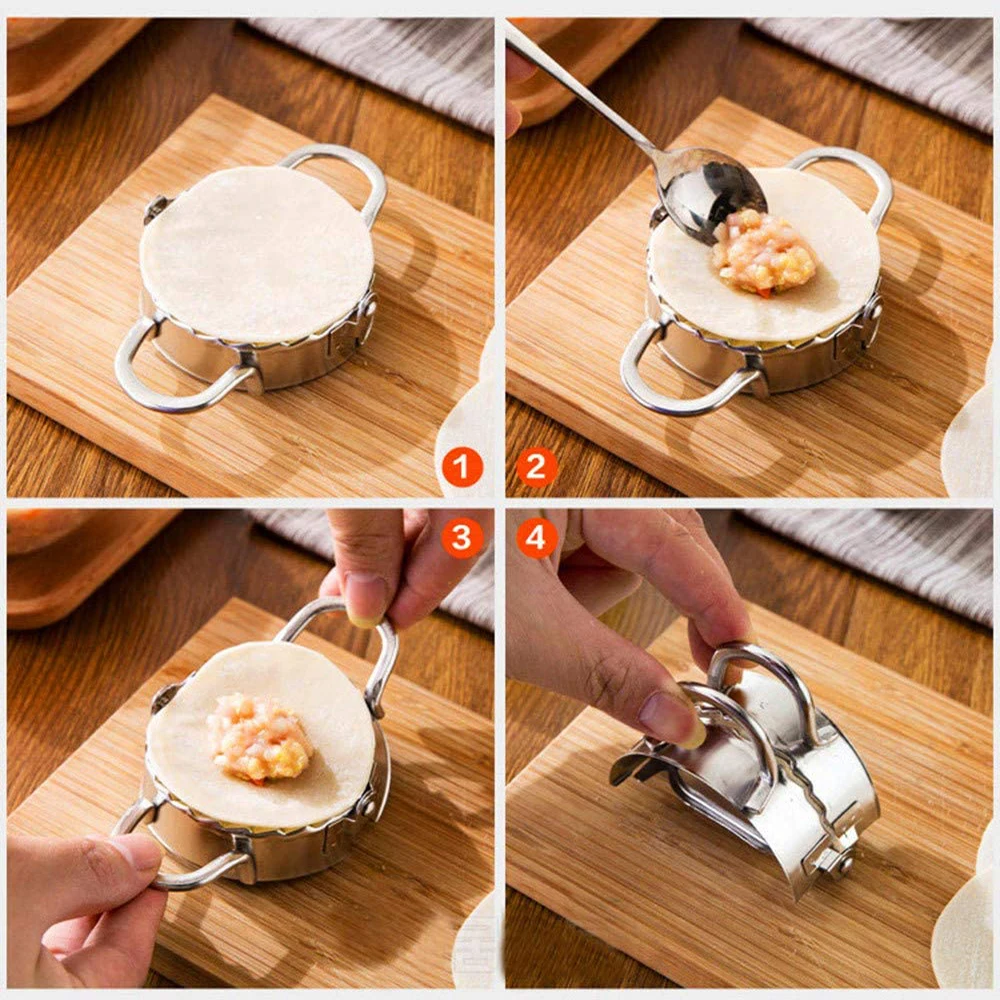 Paslanmaz Çelik Hamur Kalıp Ha - Dumpling Press Set incelemesi ve fiyatı