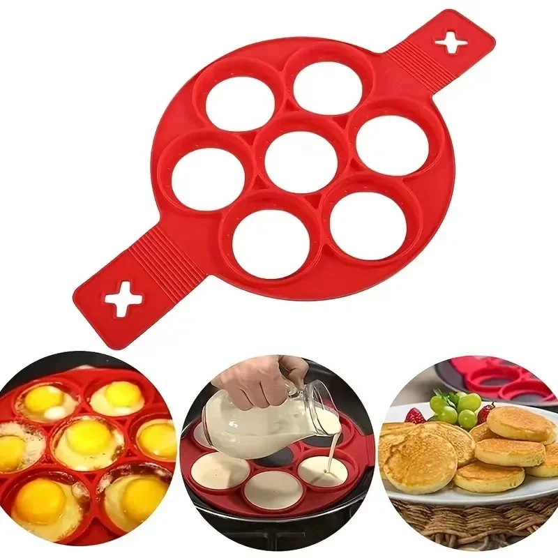 Silikon 7 delikli Dairesel kız - Egg Waffle Pan incelemesi ve fiyatı