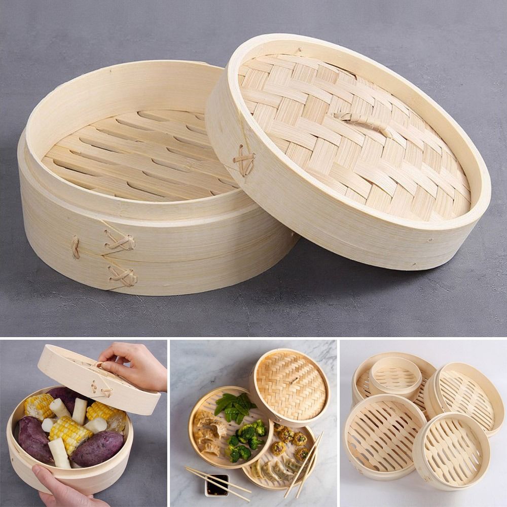 Çin Buharlı Pişirici Bambu Buh - Bao Steamer Bamboo incelemesi ve fiyatı
