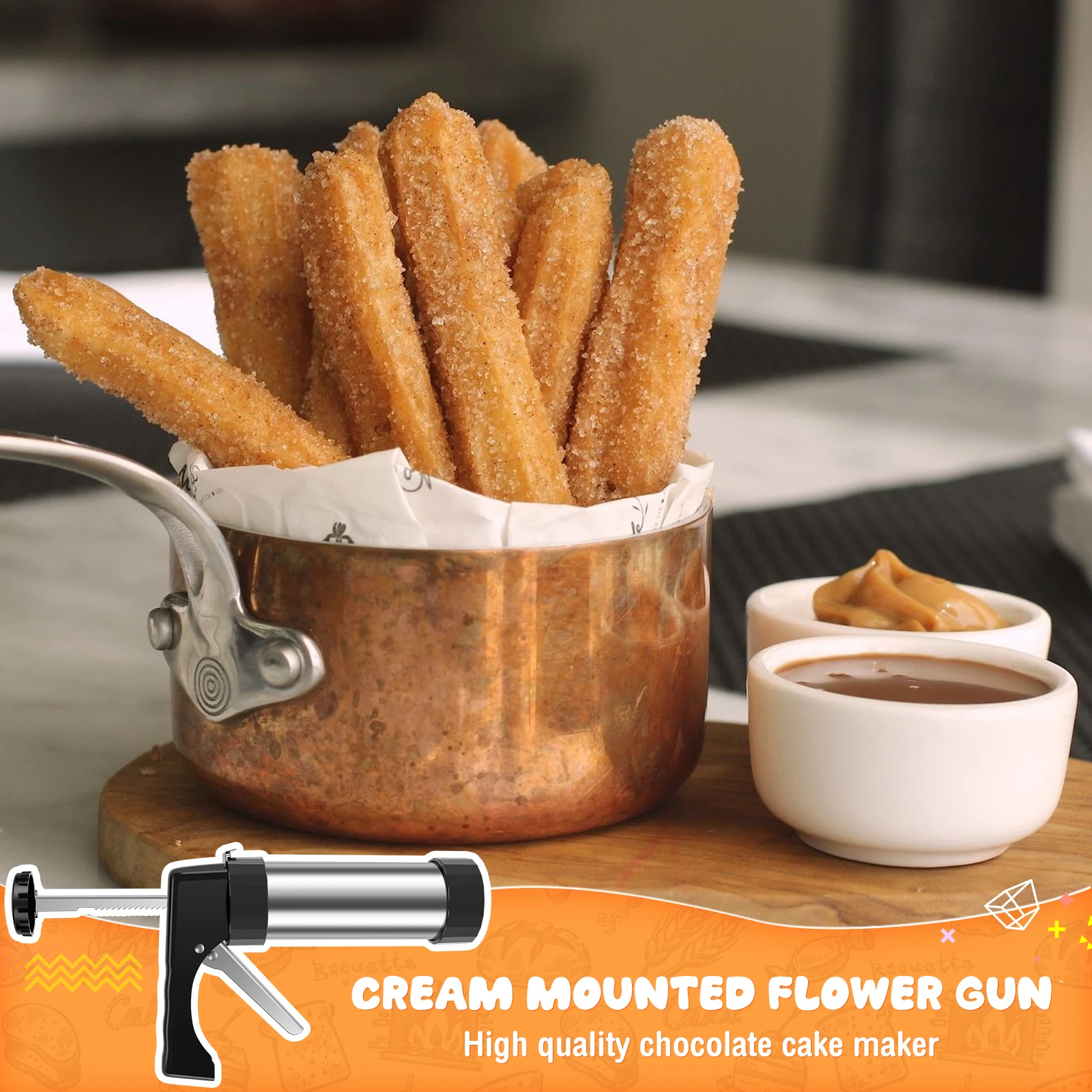 Churro Yapımcısı Makinesi Pasl - Churros Maker Gun incelemesi ve fiyatı