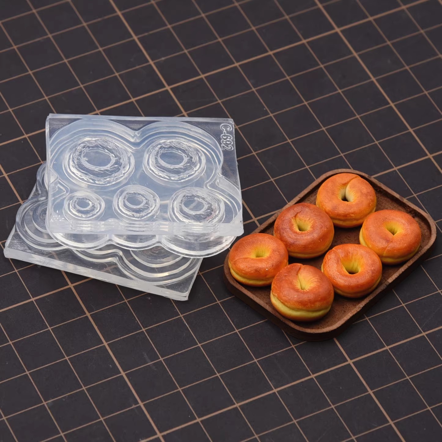 Polimer Kil Mini 3D Simit Ekme - Donut Mold Silicone incelemesi ve fiyatı