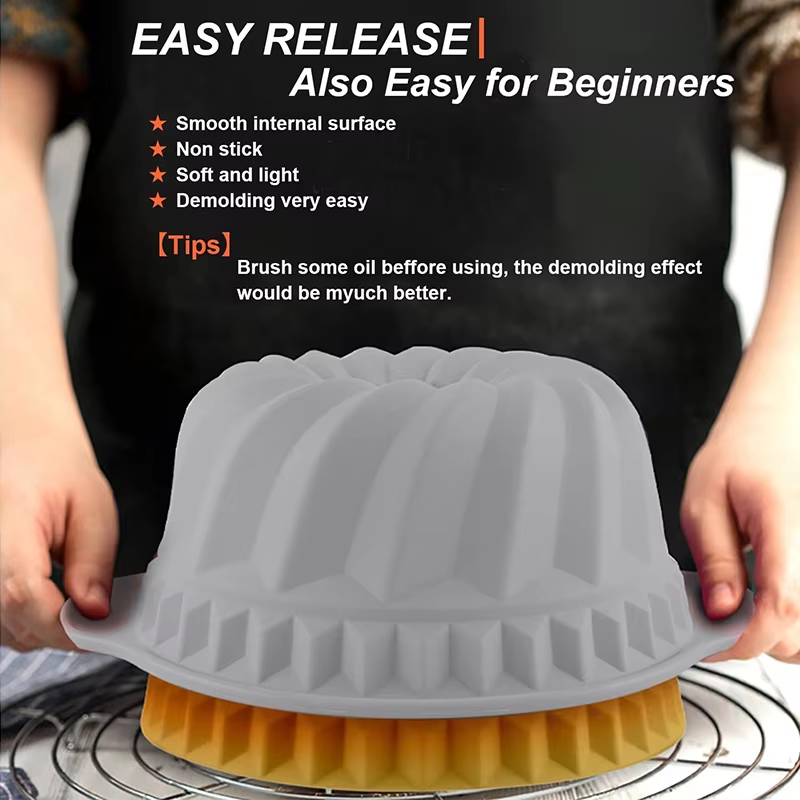 Silikon Yivli Kek Tavaları Yap - Donut Mold Silicone incelemesi ve fiyatı